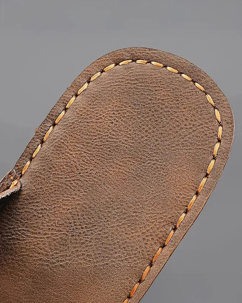 Salerno | Genuine Leather Slides