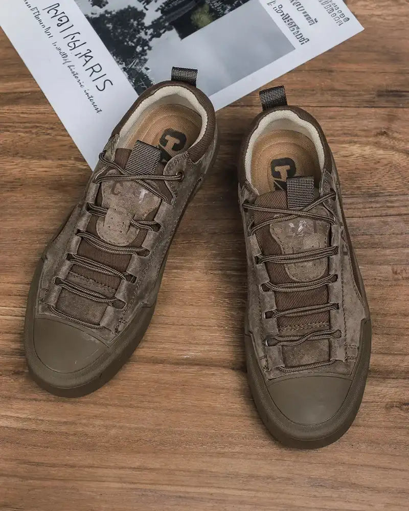 CAT | Leather Sneakers