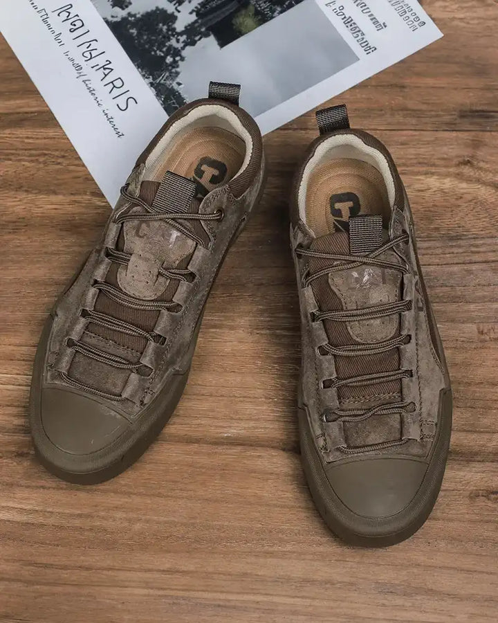 CAT | Leather Sneakers
