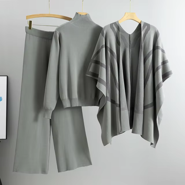 Niamh | Cozy 3-Piece Knitted Set