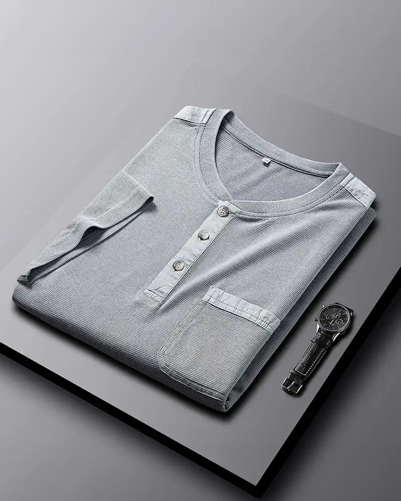 Dionos | Waffle Knit Henley