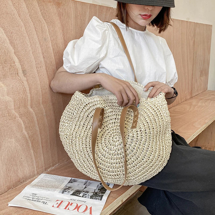 Mia | Multi-functional Straw Crossbody Bag