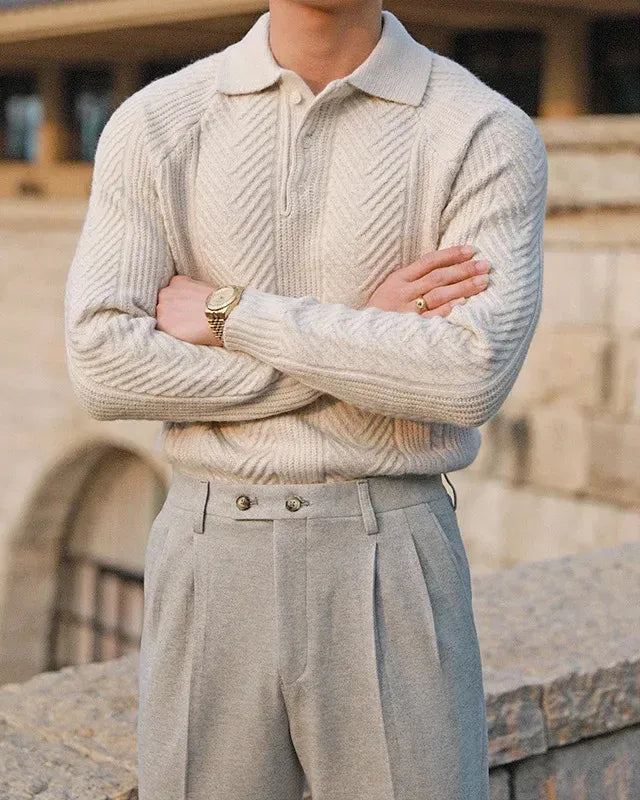 Laurent | Knitted Polo