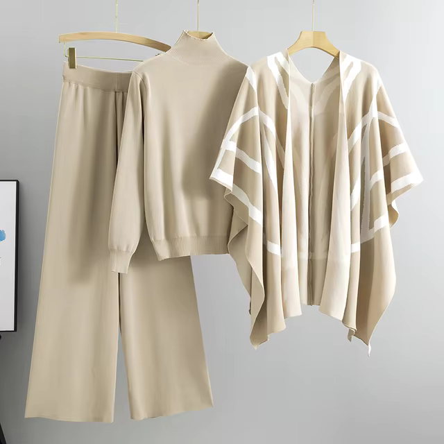 Niamh | Cozy 3-Piece Knitted Set