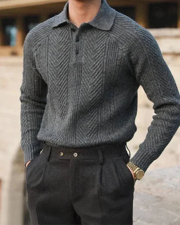 Laurent | Knitted Polo