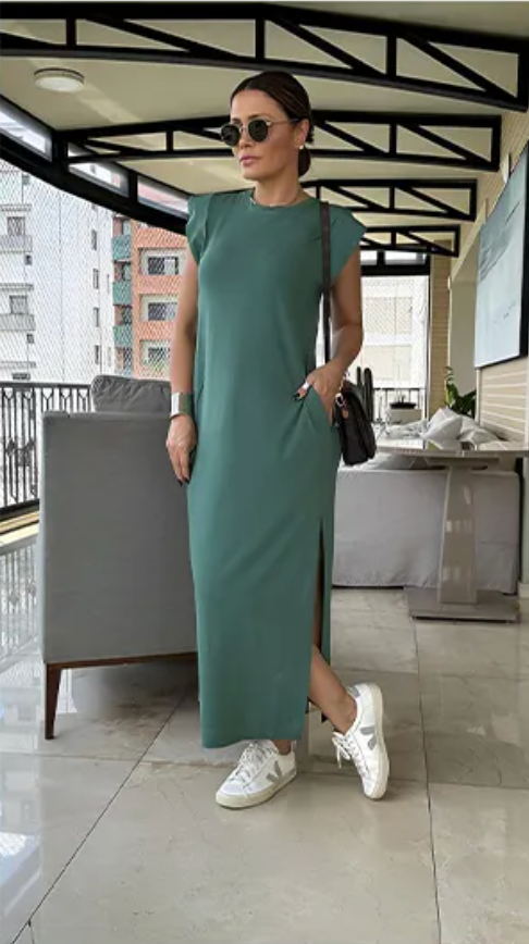 Motion Maxi | Athleisure Maxi Dress