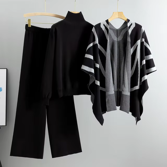 Niamh | Cozy 3-Piece Knitted Set