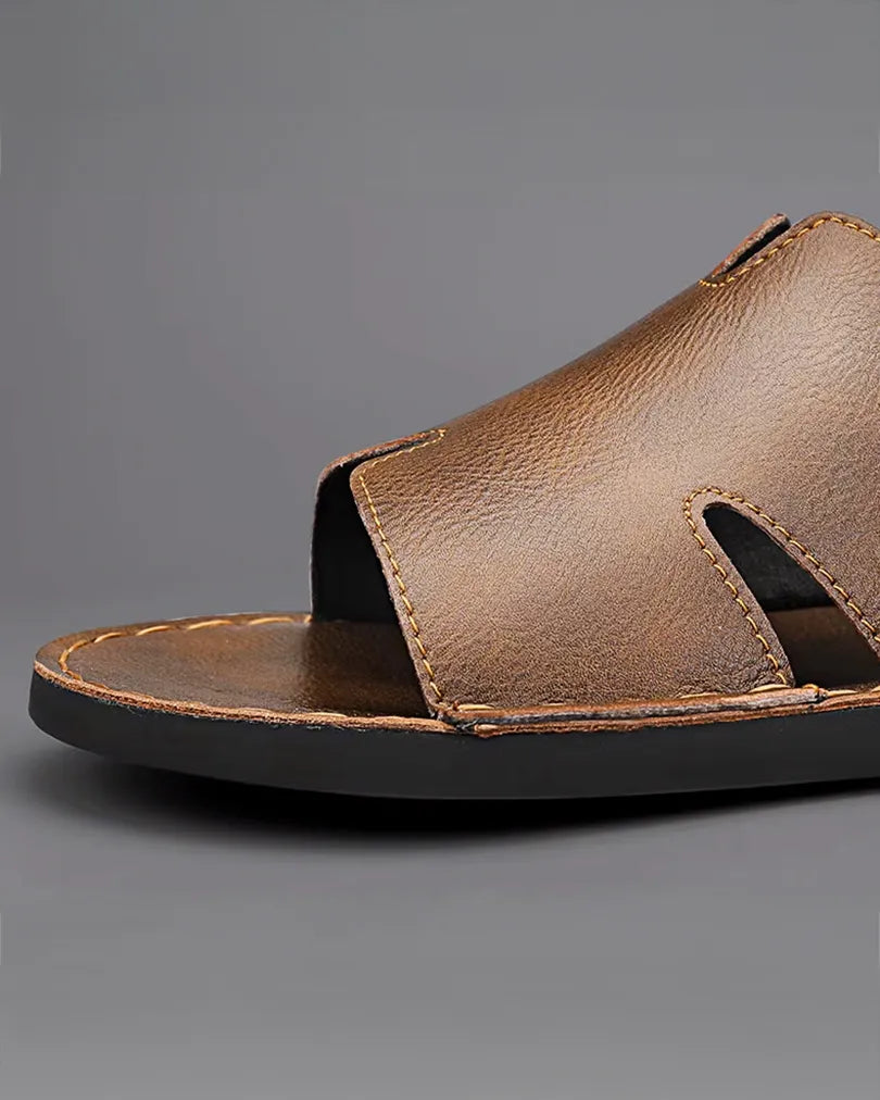 Salerno | Genuine Leather Slides