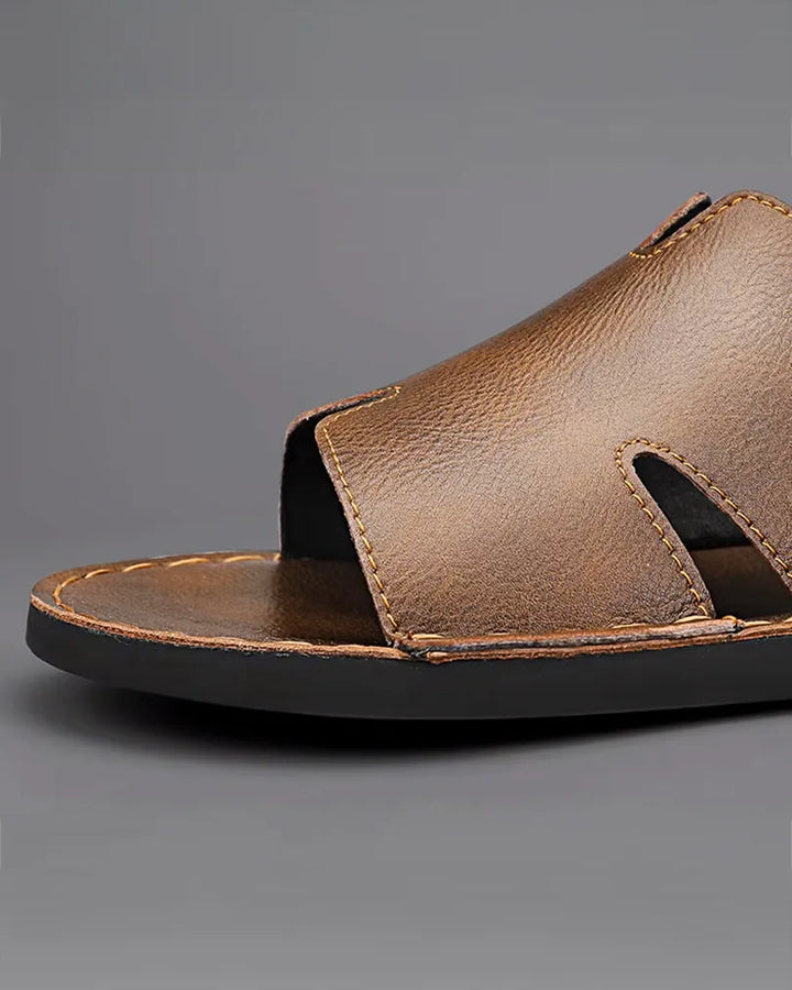 Salerno | Genuine Leather Slides