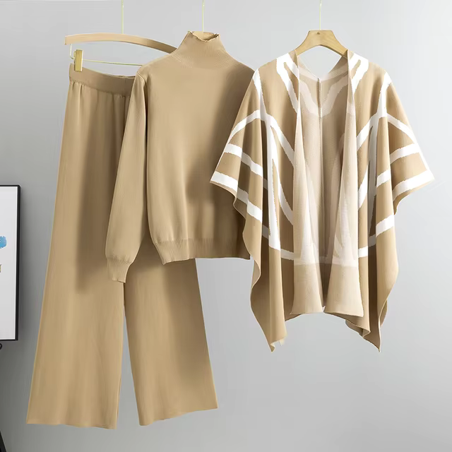 Niamh | Cozy 3-Piece Knitted Set