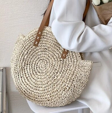 Mia | Multi-functional Straw Crossbody Bag