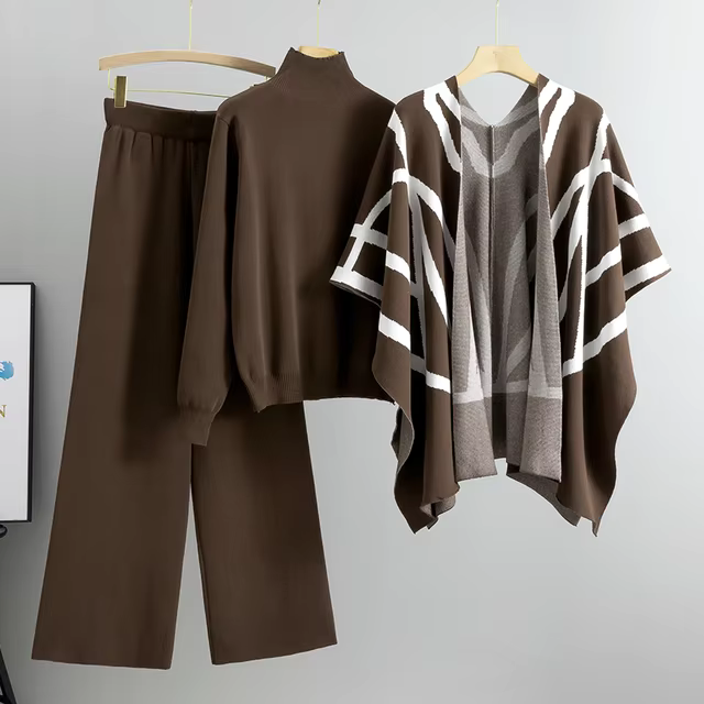 Niamh | Cozy 3-Piece Knitted Set