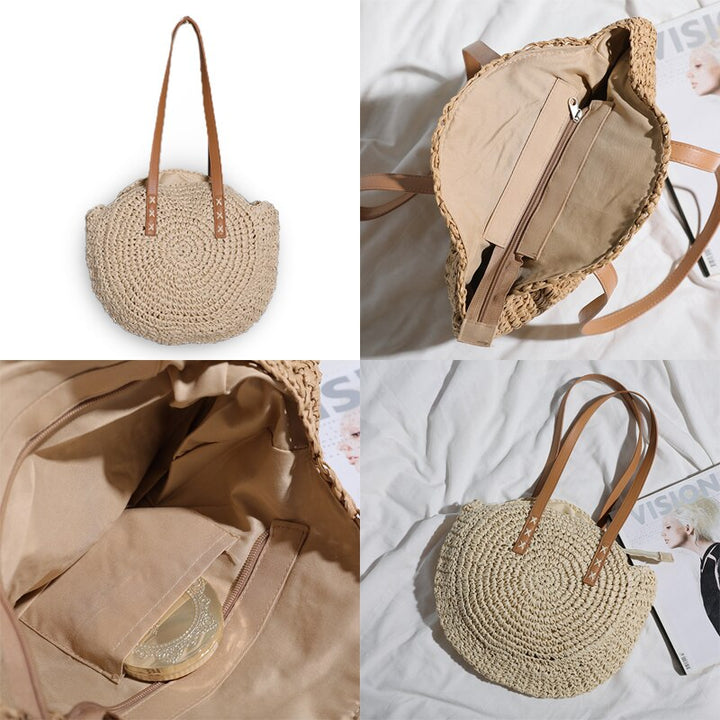Mia | Multi-functional Straw Crossbody Bag