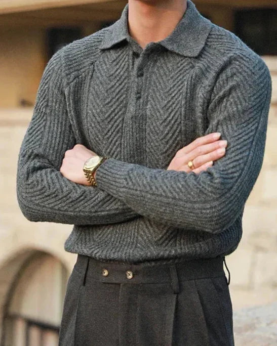 Laurent | Knitted Polo