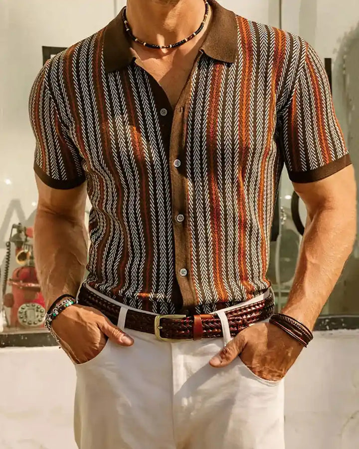 Alexander | Herringbone Polo