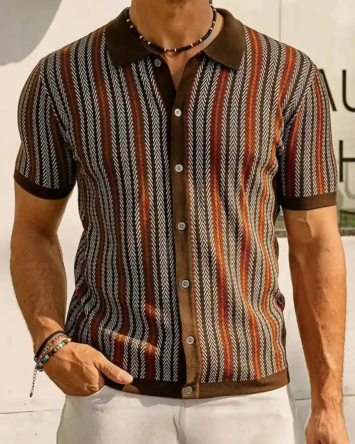 Alexander | Herringbone Polo