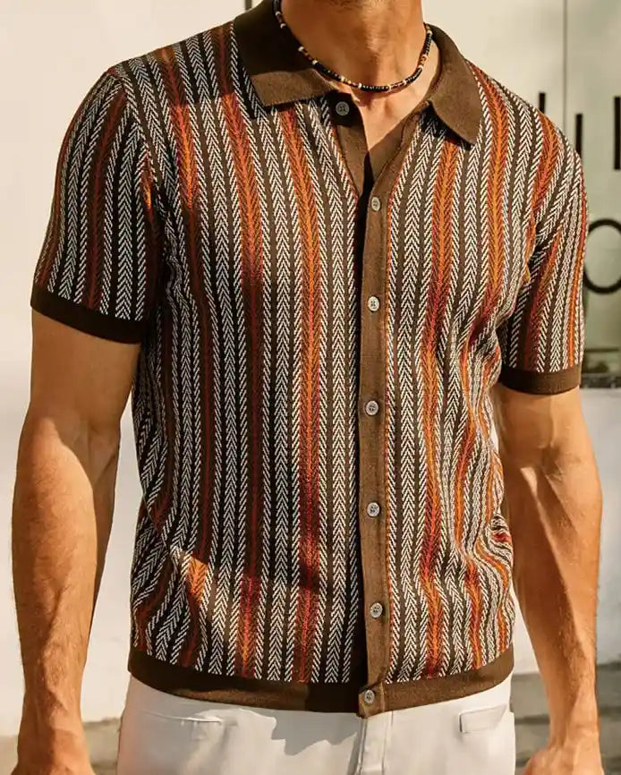 Alexander | Herringbone Polo