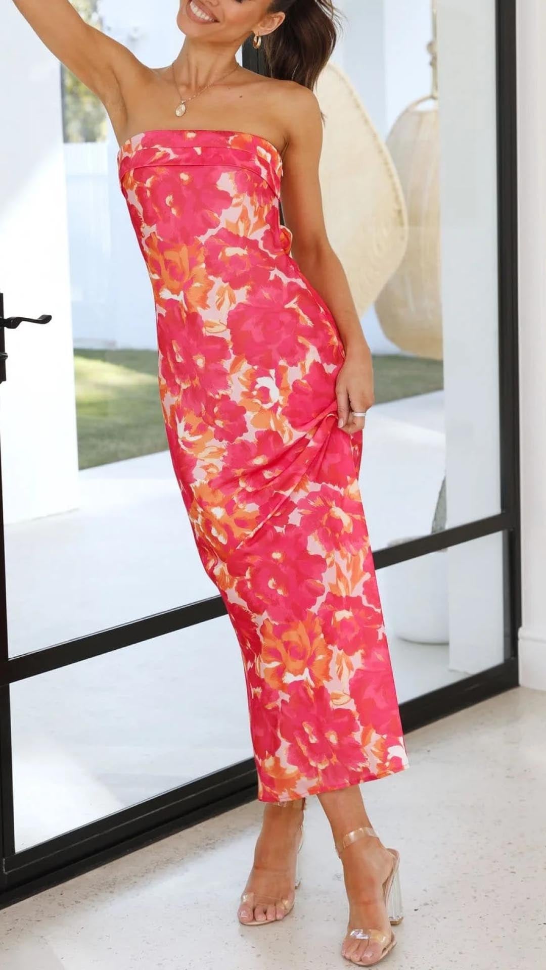 Amaris | Floral Dress Effortless Beauty