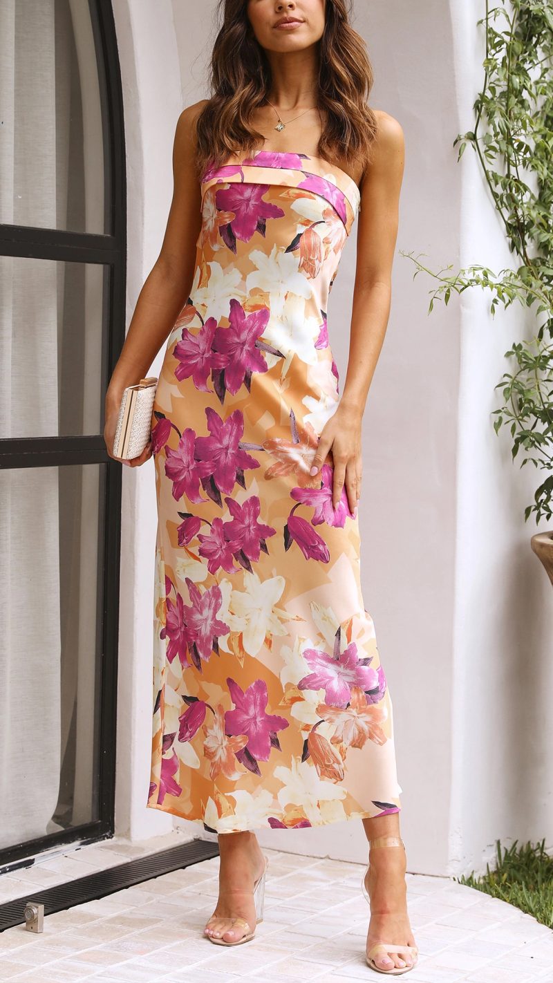 Amaris | Floral Dress Effortless Beauty