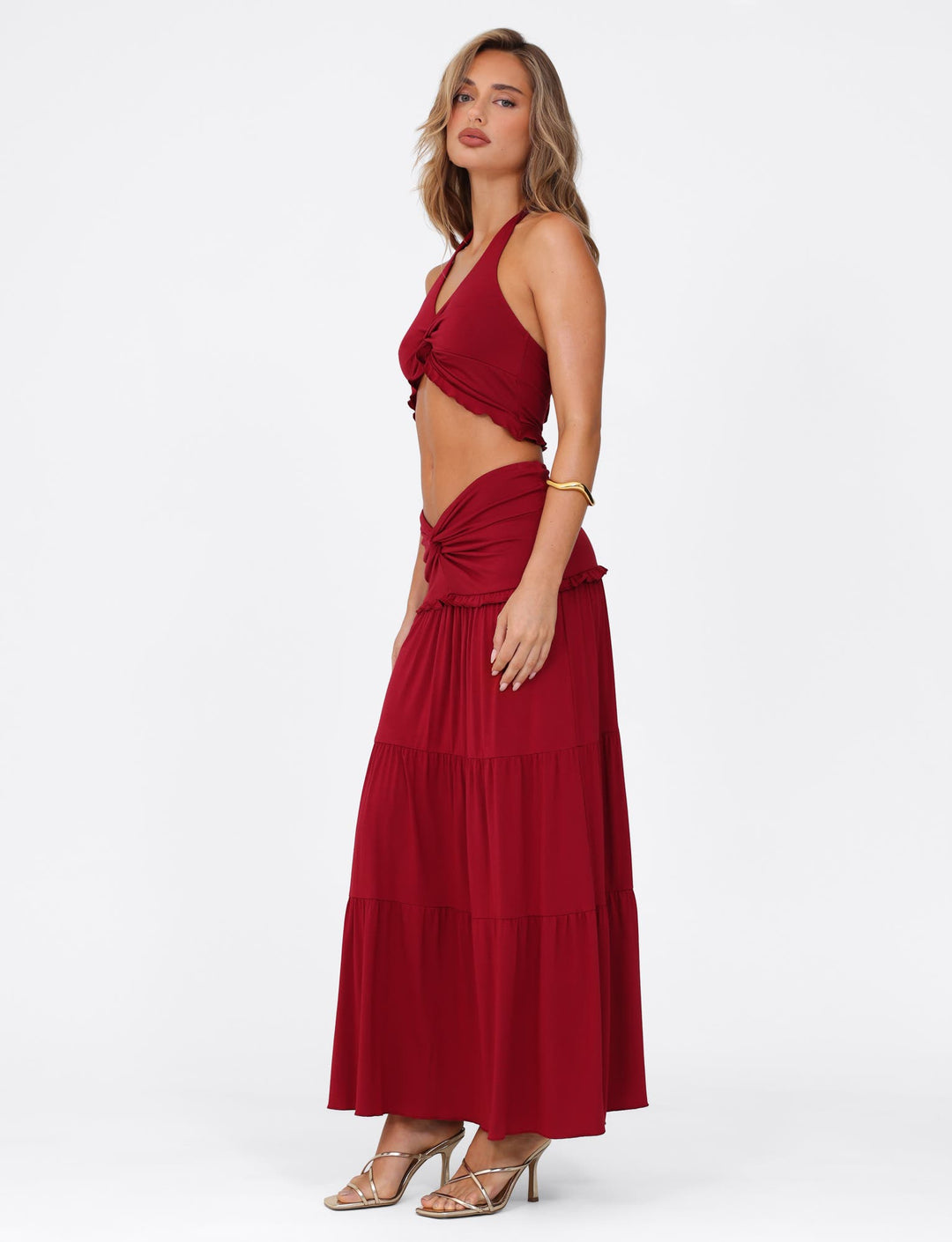 Solea | Twist Waist Maxi Set