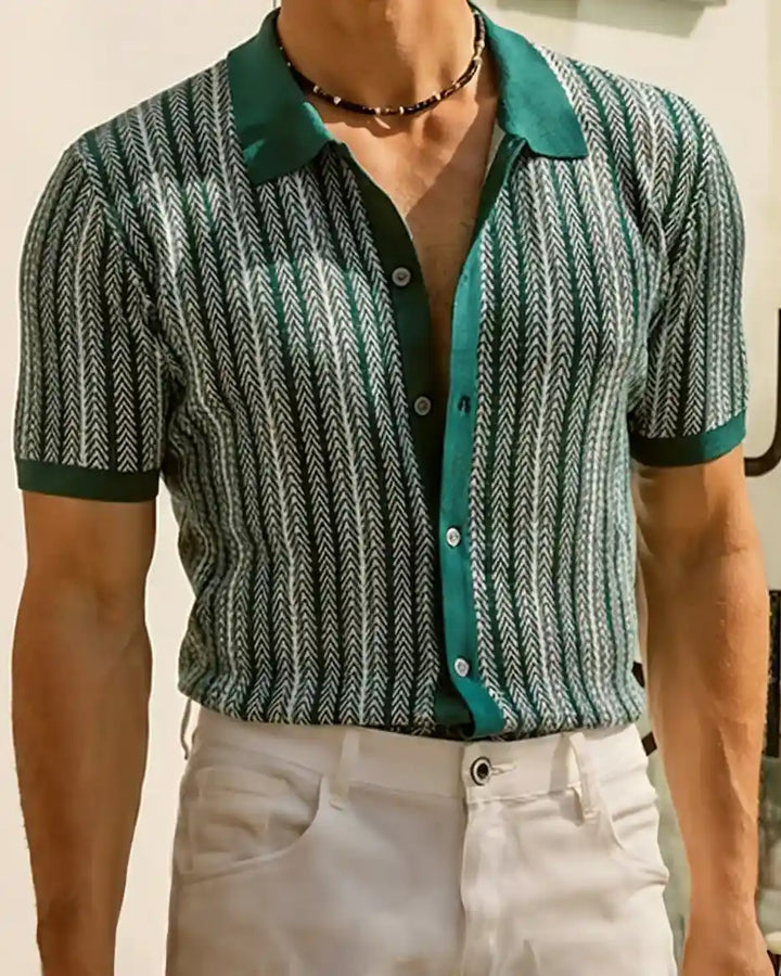 Alexander | Herringbone Polo