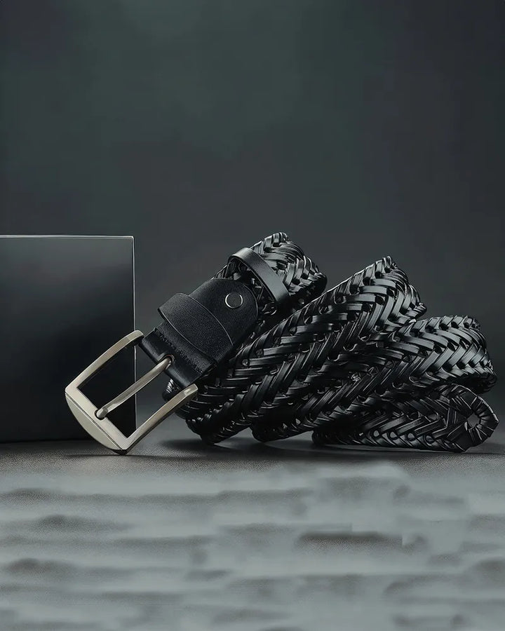 Henry | Braided Cowhide Belt