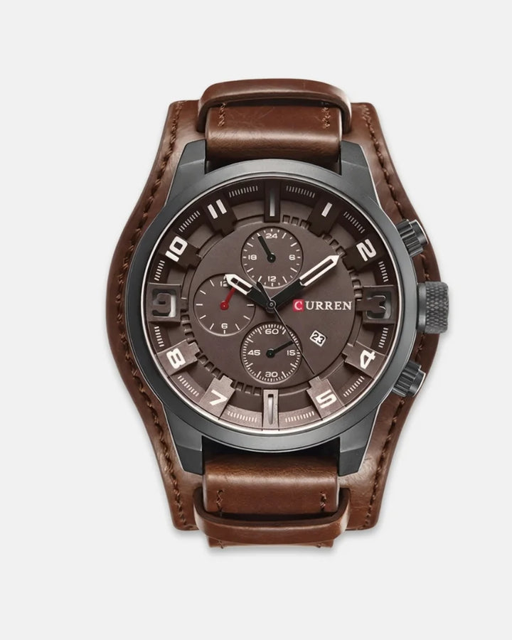 Vanguard | Leather Chrono
