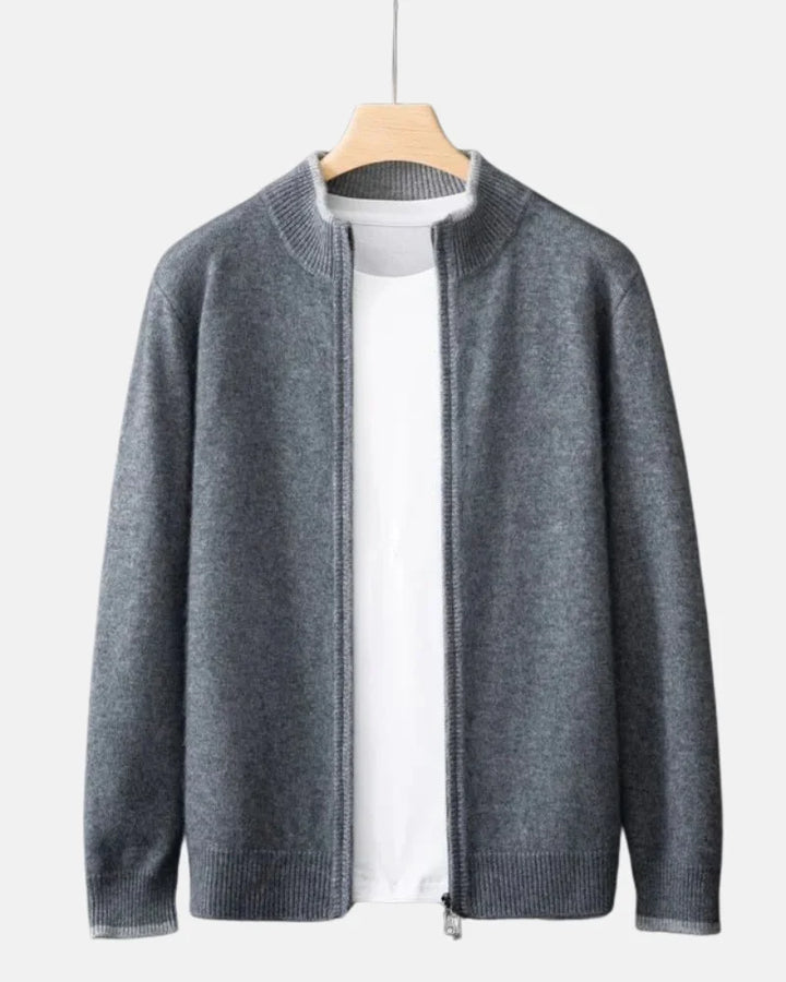 Liam | Cashmere Zip Jacket
