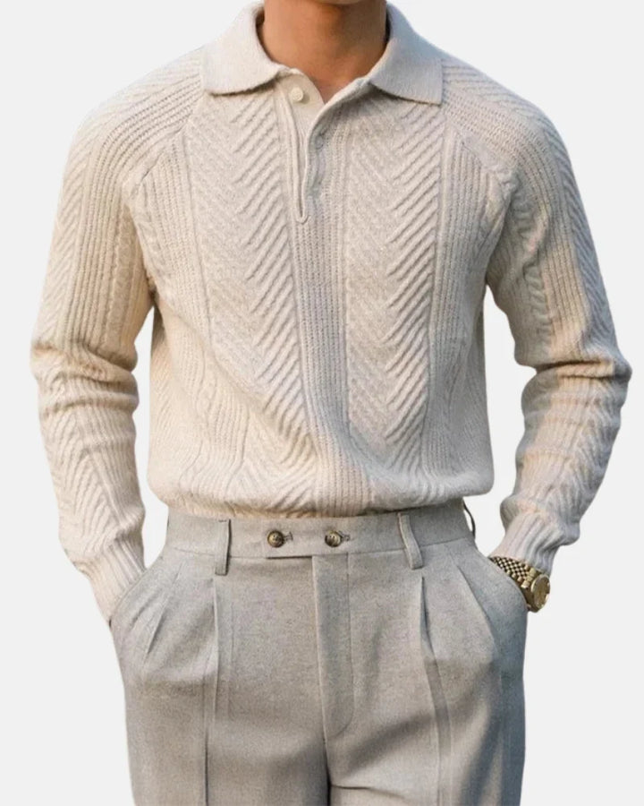 Laurent | Knitted Polo