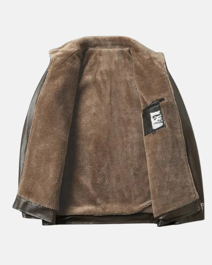 Leandro Cazal | Leather Jacket