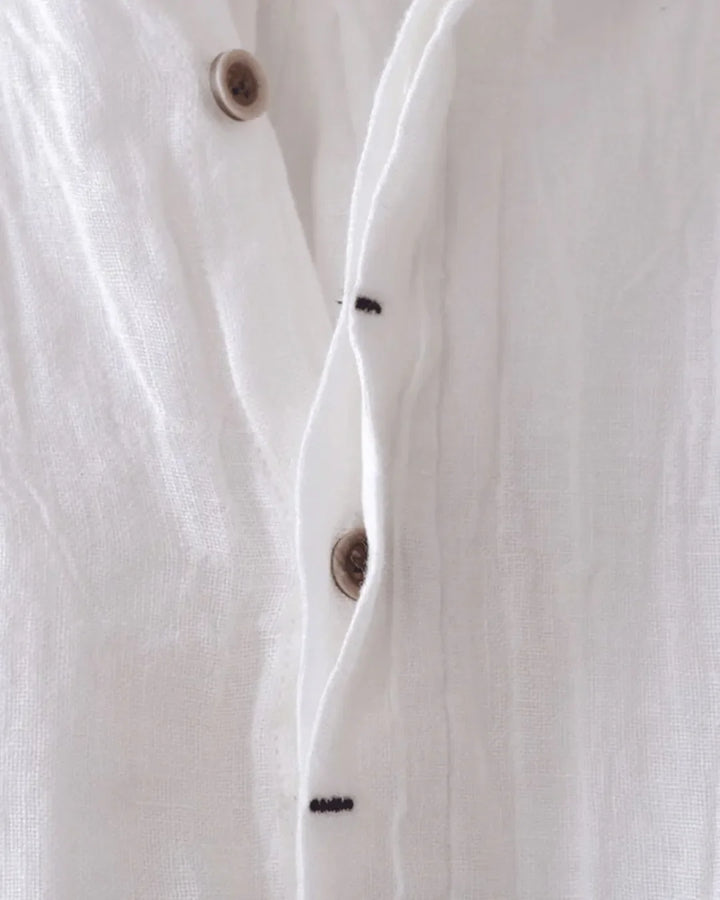Lucas | Larvotto Linen Shirt