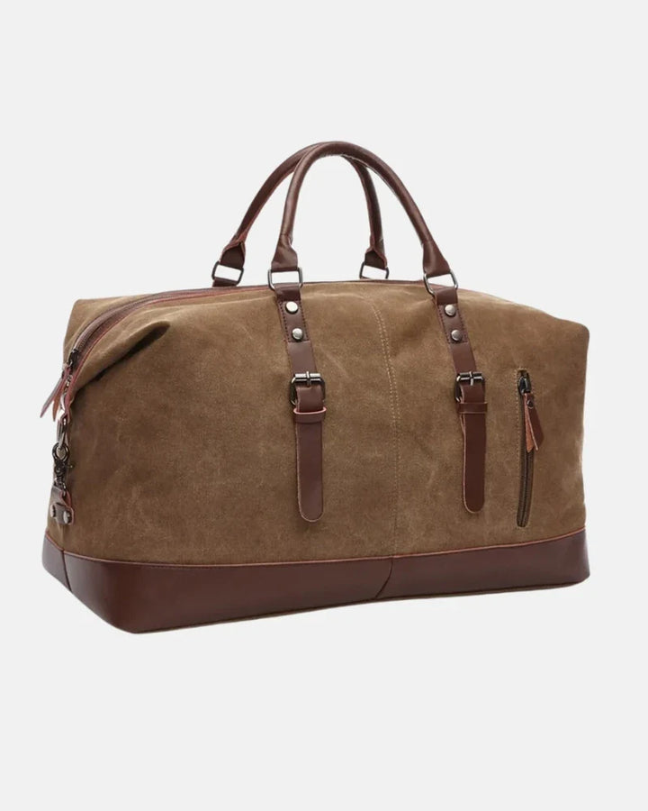 Canvas | Leather-Trimmed Weekender