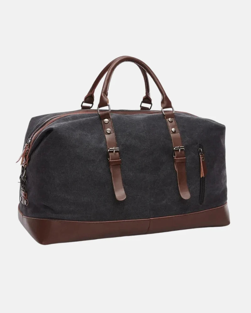 Canvas | Leather-Trimmed Weekender