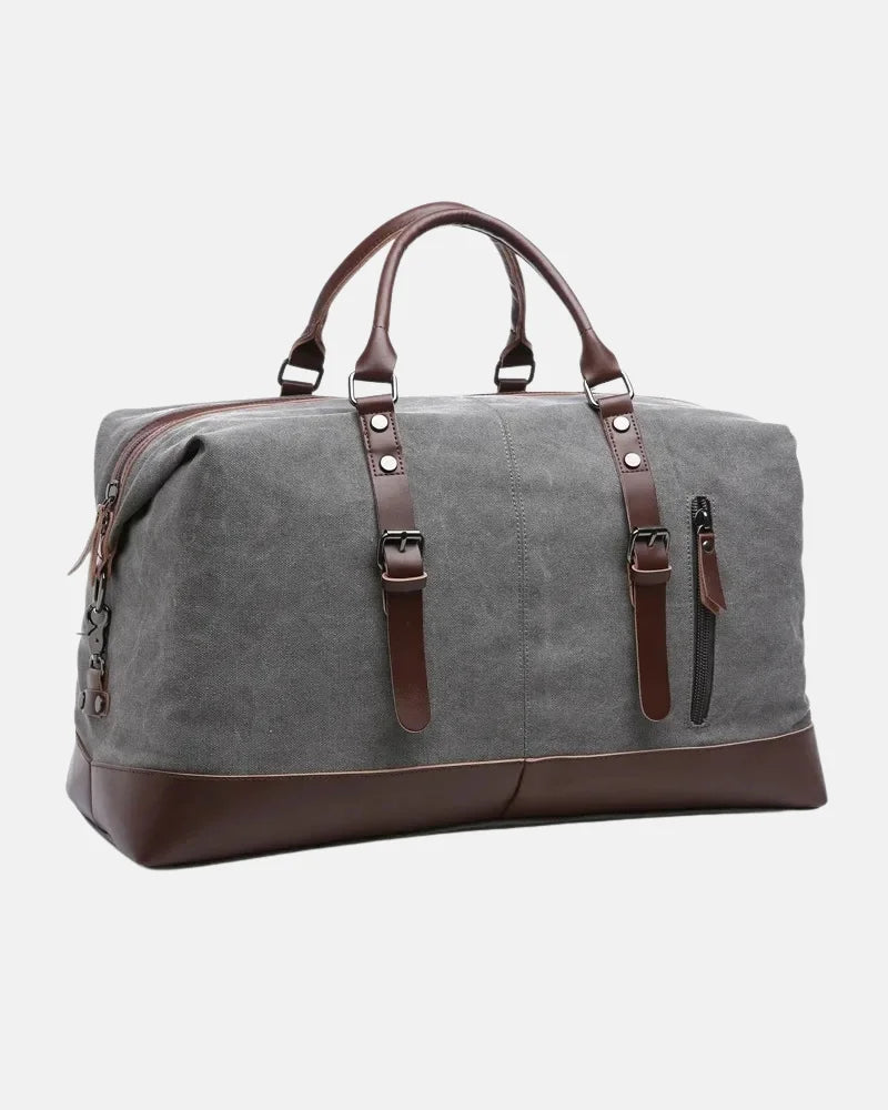 Canvas | Leather-Trimmed Weekender