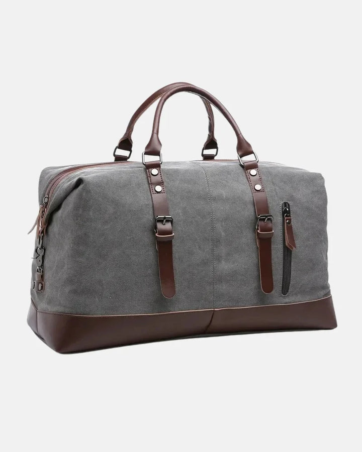 Canvas | Leather-Trimmed Weekender
