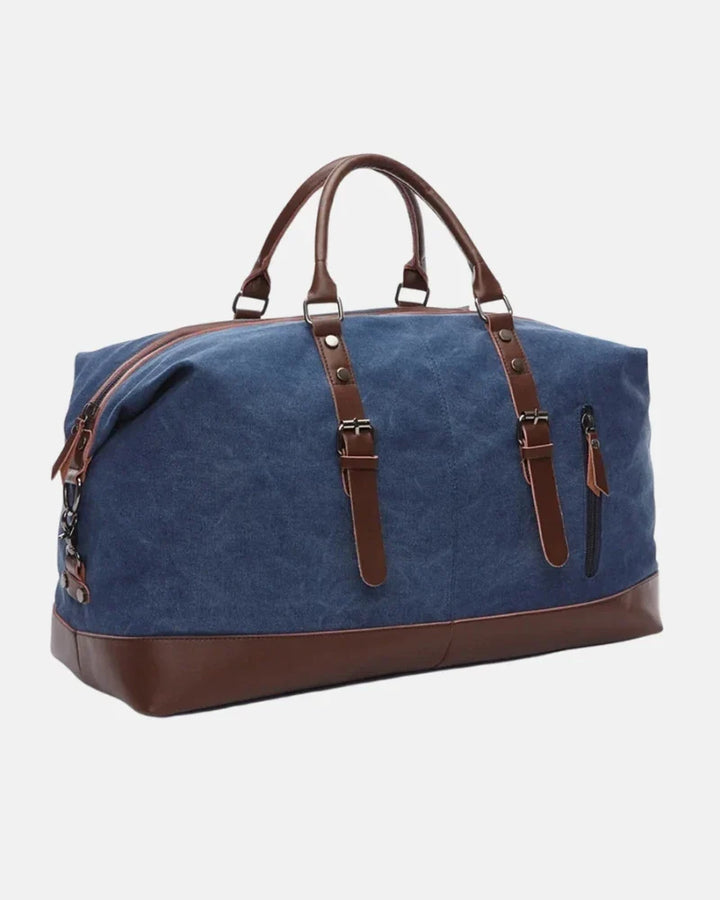 Canvas | Leather-Trimmed Weekender