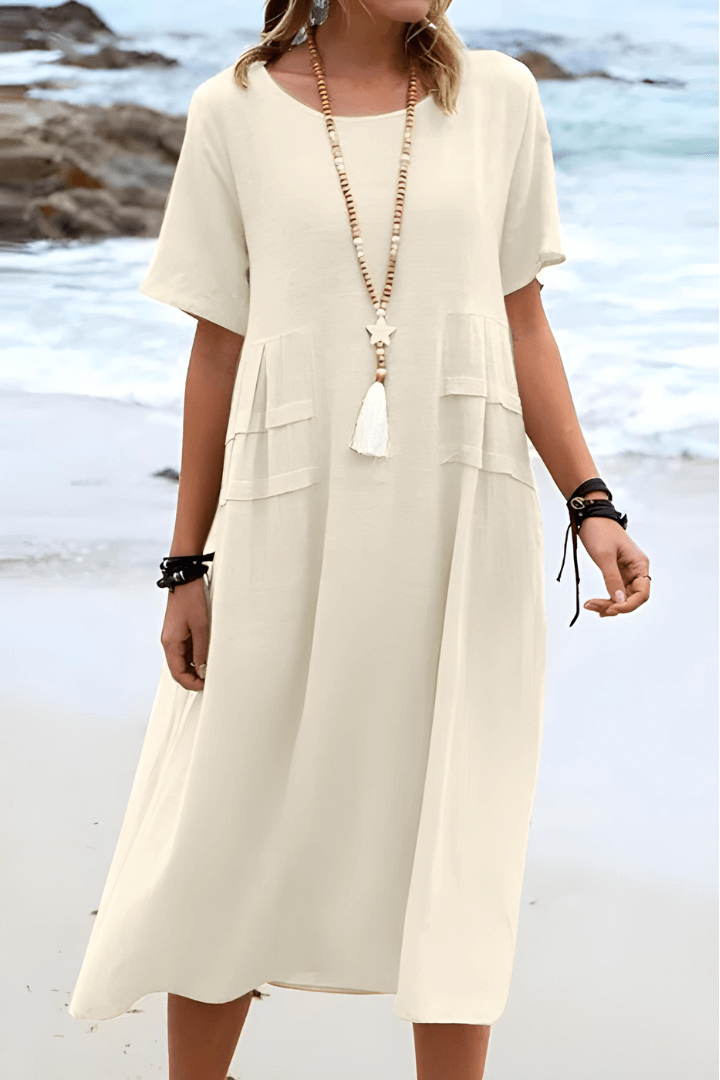 Elora | Summer Linen Dress