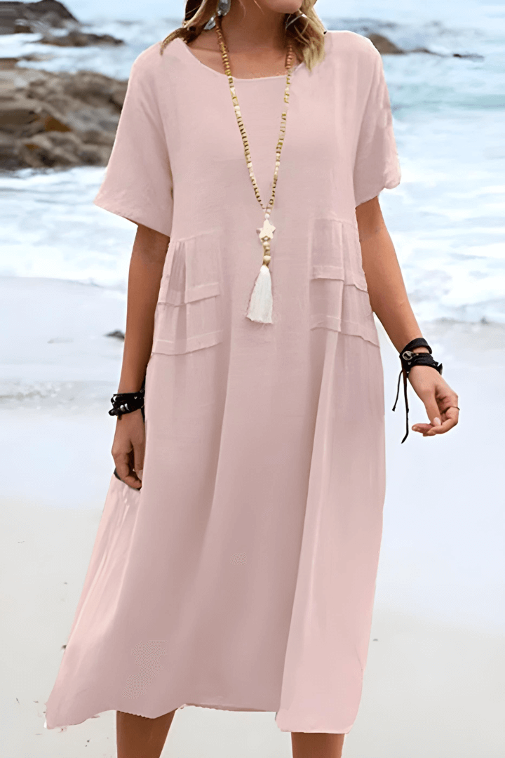 Elora | Summer Linen Dress