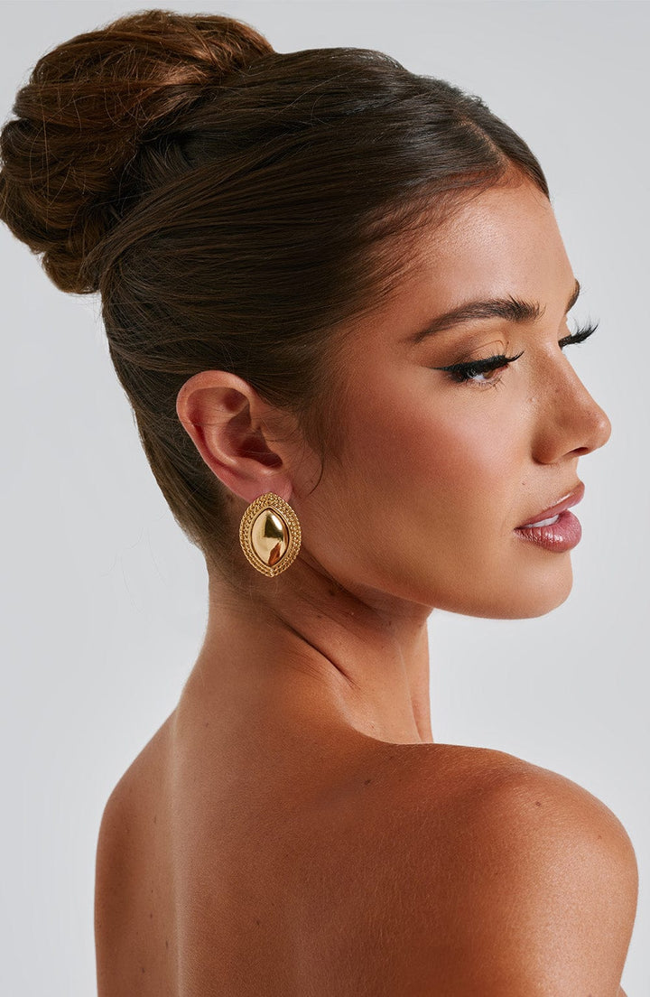 Azra | Gold Earrings