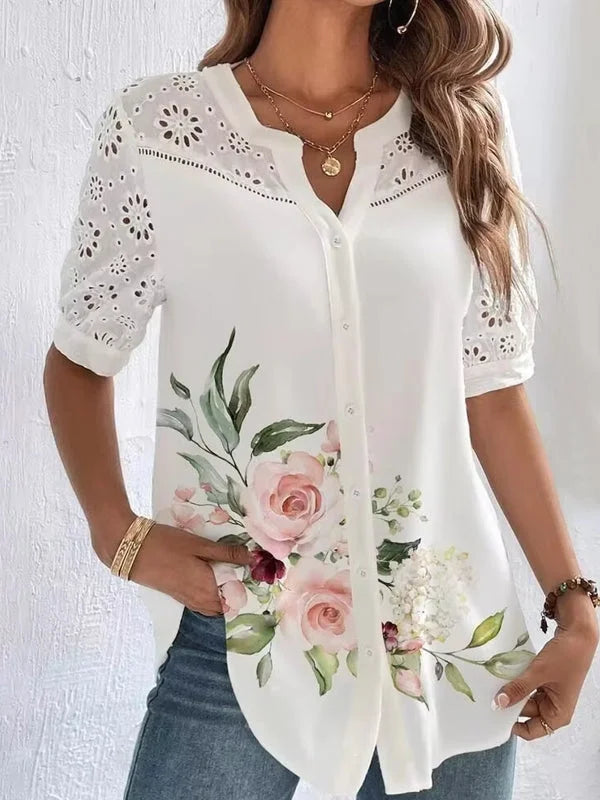 Andi | Casual Lace Blouse