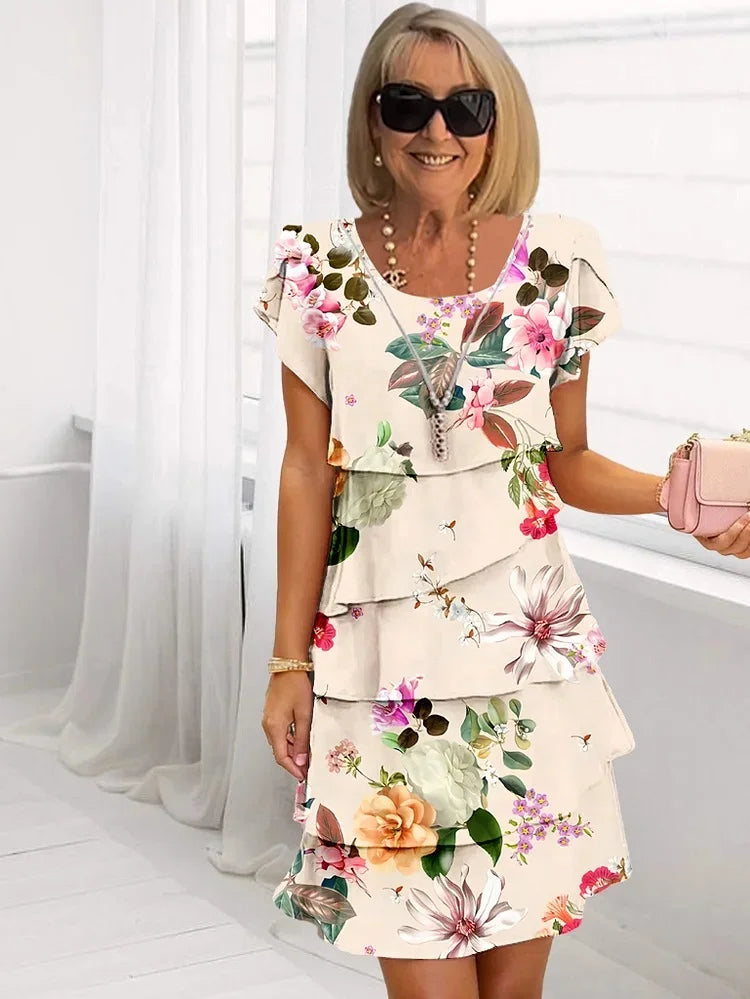 Jimena | Elegant Graphic Dress