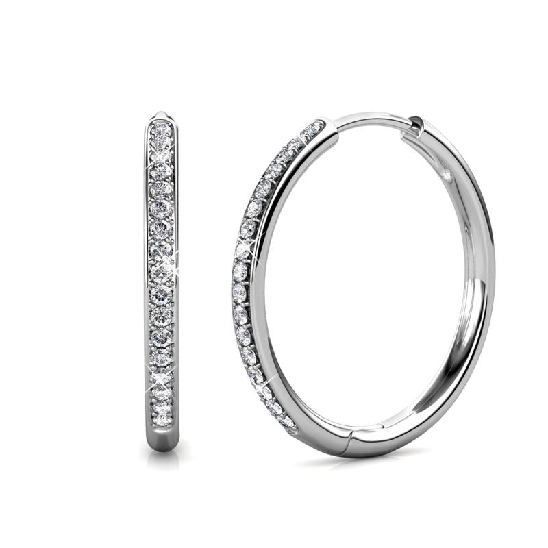 Sorel Pave | Earrings – Gold 14K