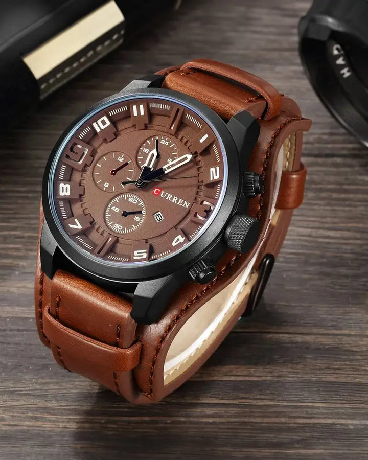Vanguard | Leather Chrono