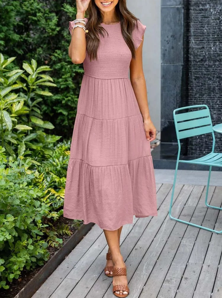Amalia | Sophisticated Belly-Covering Dress