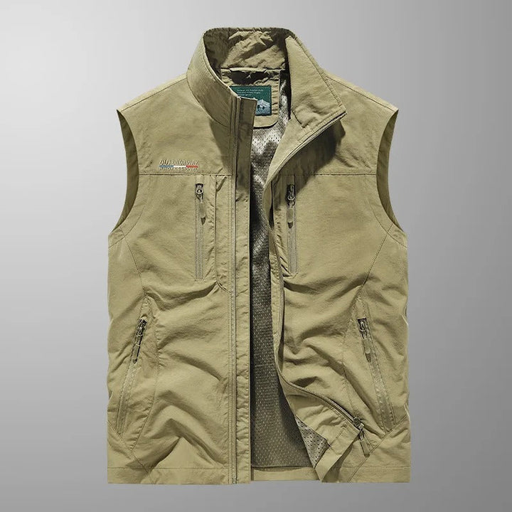 Topher | Multi-Pocket Sleeveless Vest