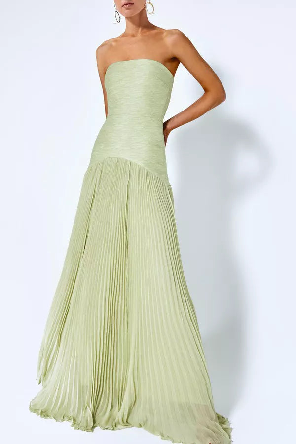 Tulum | Corset+Pleated Skirt Dress