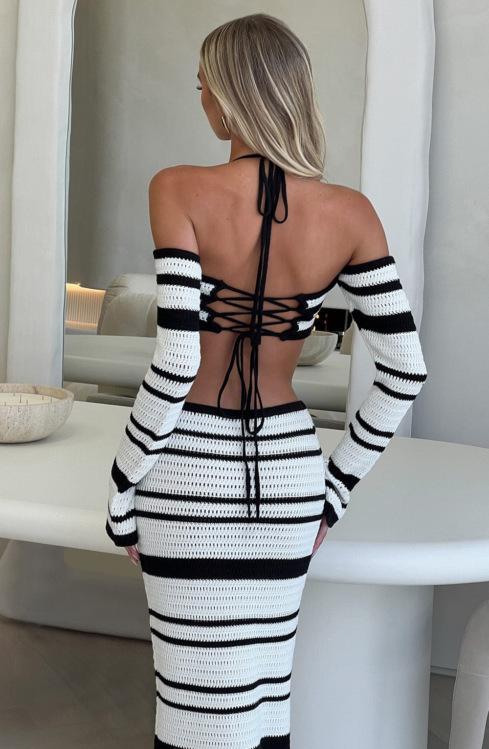 Georgia | Black/White Top