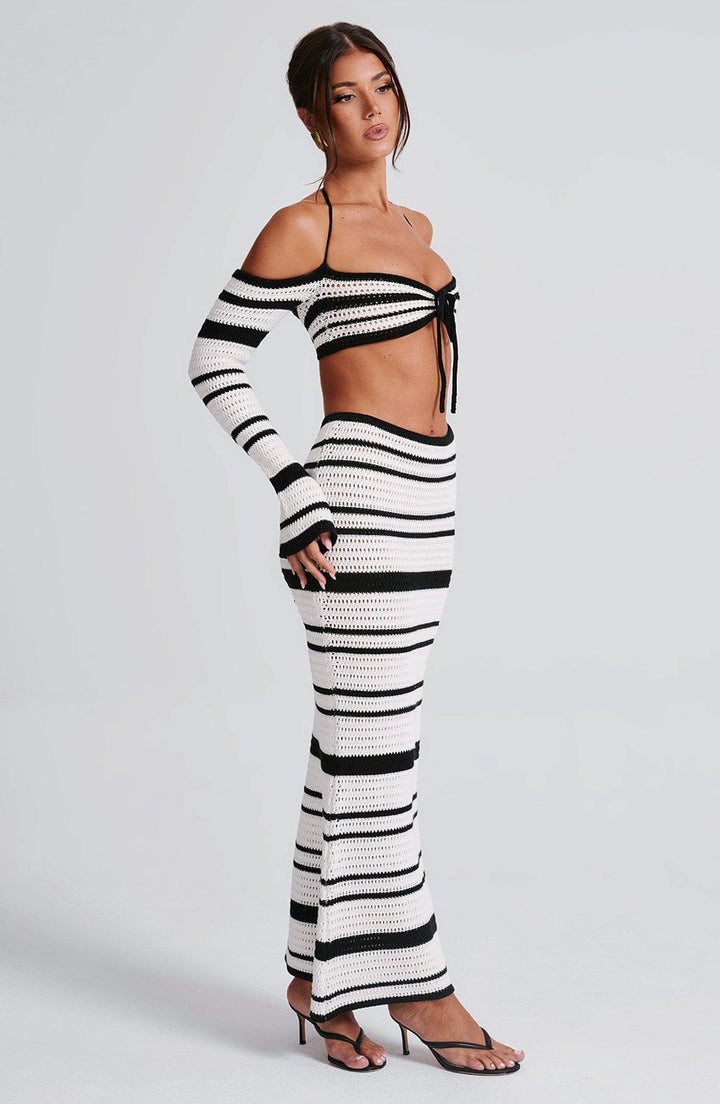 Georgia | Black/White Top