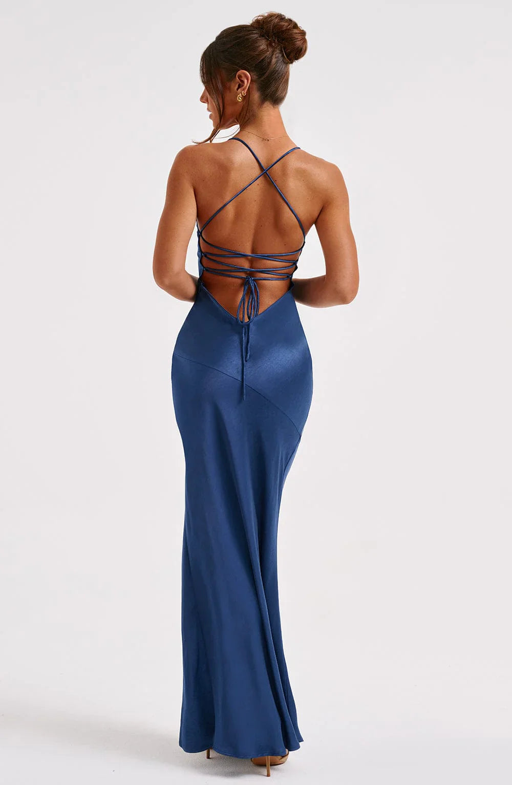 Aphrodite | Satin Maxi Dress