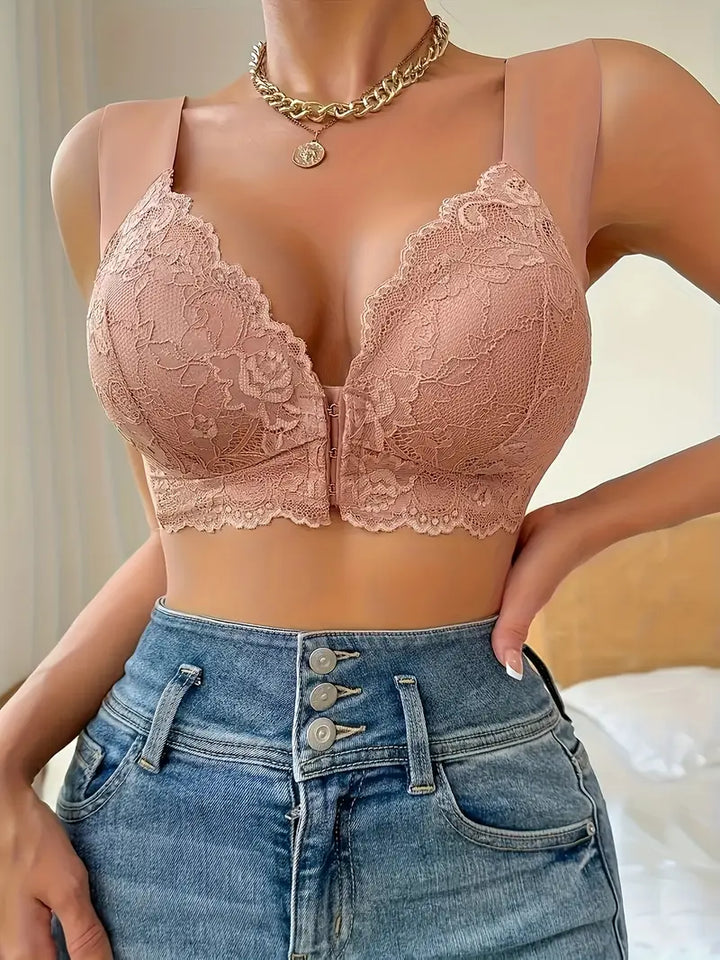 Julia | Elegant Lace Push-Up Bra